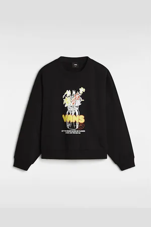 Vans Sudadera de cuello redondo y corte holgado Boquet, Mujer, , Talla: M