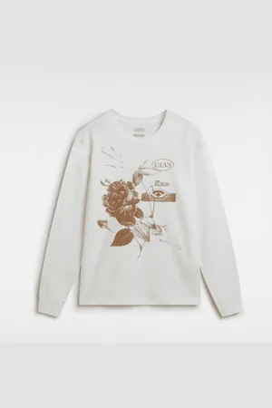 Vans Camiseta de manga larga Damask, Mujer, , Talla: L