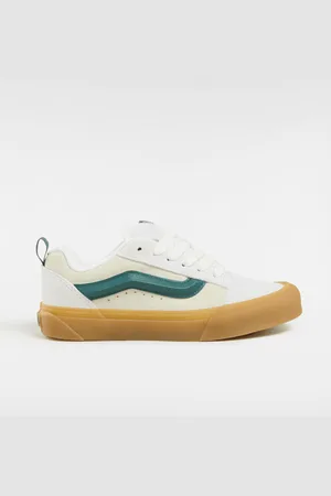 Vans Zapatillas Knu Skool, Hombre, Verde/Blanco, Talla: 35