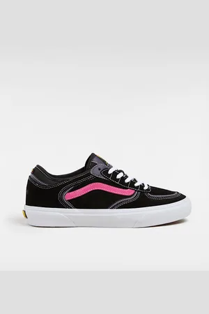 Vans Zapatillas Skate Rowley, Hombre, Negro/Rosa, Talla: 35