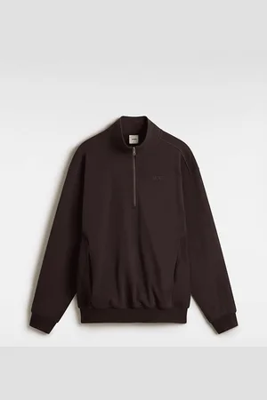 Vans Sudadera Premium con media cremallera, Hombre, , Talla: L