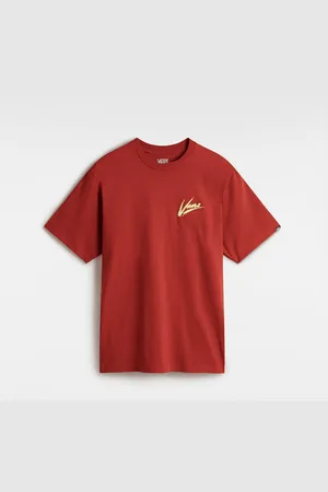 Vans Camiseta Brush Script, Hombre, , Talla: L