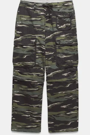 Vans Pantalones cargo Premium Terrain, Hombre, Verde/Marrón, Talla: 28