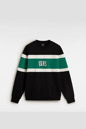 Vans Sudadera Vintage Colorblock con logotipo, Hombre, , Talla: S