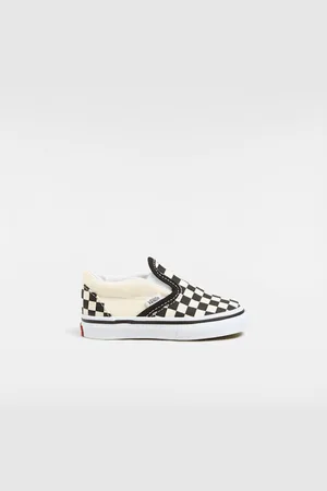 Vans Zapatillas de niño Slip-On (1-4 años), Negro/Blanco, Talla: 17