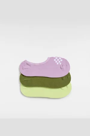 Vans Calcetines invisibles Classic Canoodle para niños (3 pares), , Talla: 31.5-38