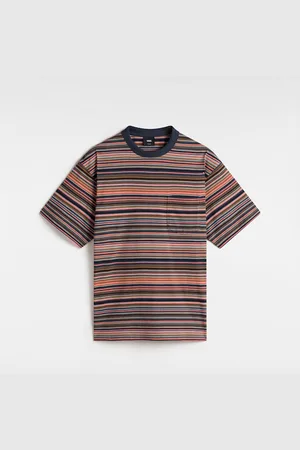 Vans Camiseta de punto a rayas Braden, Hombre, , Talla: L