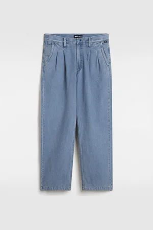 Vans Pantalones vaqueros chinos plisados cónicos de corte holgado Authentic, Hombre, , Talla: 36