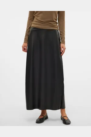 VERO MODA Vmolympia Cintura Alta Falda Larga