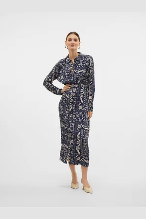 VERO MODA Vmgidde Vestido Largo