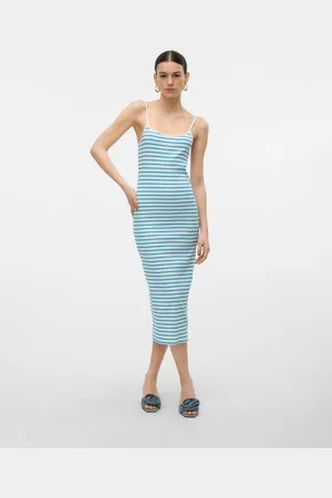 VERO MODA Vmhelle Vestido Midi
