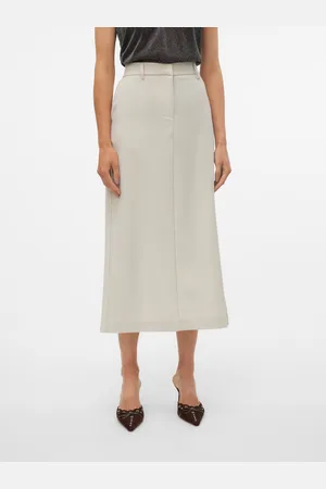 VERO MODA Vmtroian Cintura Media Falda Larga