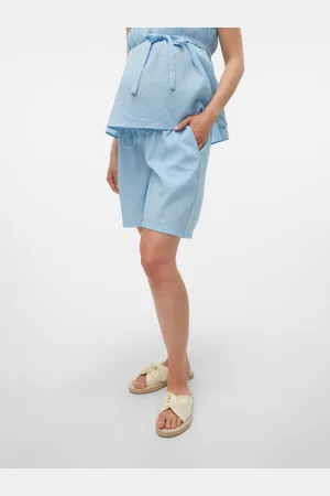 Mama;licious Shorts Corte Regular Talle Medio