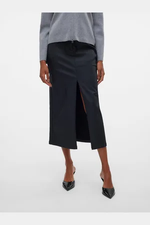 VERO MODA Vmleah Cintura Media Faldas