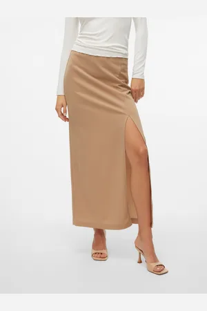 VERO MODA Vmliva Cintura Alta Falda Larga