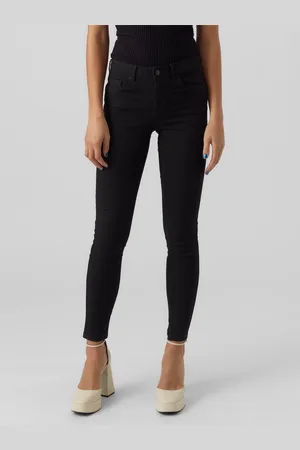 VERO MODA Vmalia Talle Medio Corte Slim Vaqueros