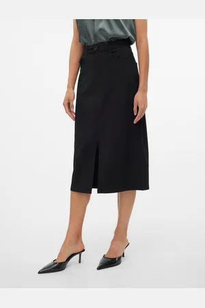 VERO MODA Vmsasie Cintura Alta Falda Larga
