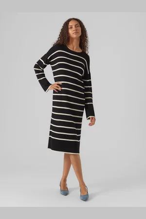 VERO MODA Vmjoana Vestido Midi