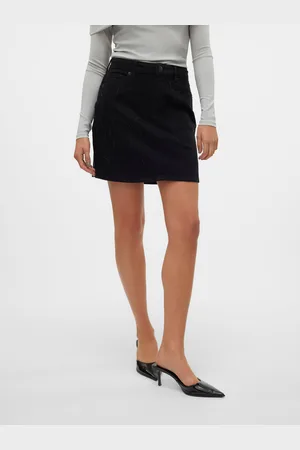 VERO MODA Vmtessa Cintura Alta Falda Corta