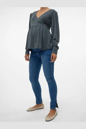 Mama;licious Vaqueros Corte Skinny