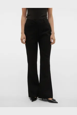 VERO MODA Vmbeate Tiro Alto Pantalones