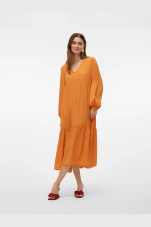 VERO MODA Vmzigga Vestido Largo