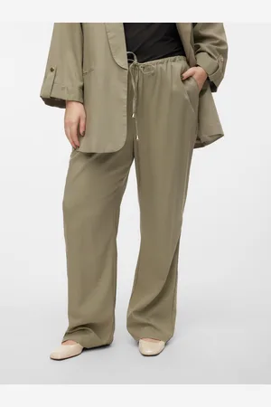 VERO MODA Vmdinna Cintura Media Pantalones