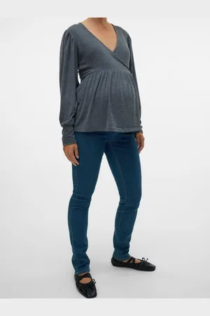 Mama;licious Vaqueros Corte Slim