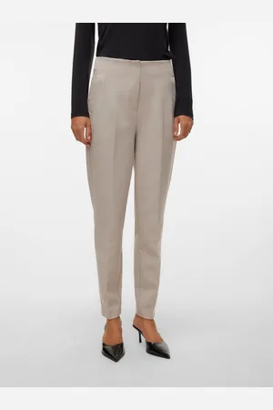 VERO MODA Vmlina Cintura Alta Pantalones