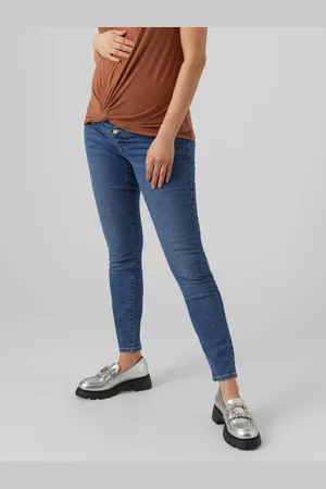Mama;licious Vaqueros Corte Skinny