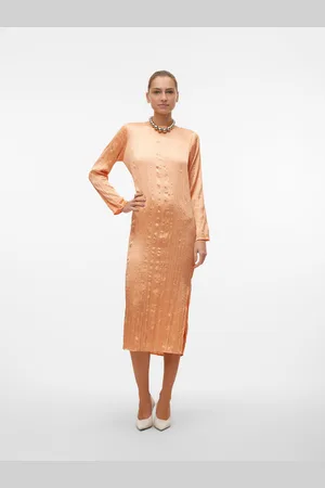 VERO MODA Vmjohaha Vestido Midi
