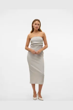VERO MODA Vmluna Vestido Midi