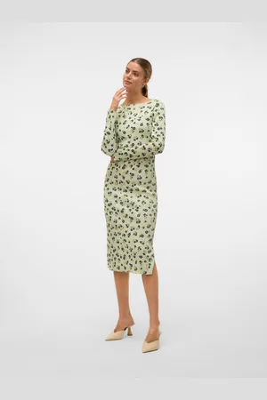 VERO MODA Vmjulia Vestido Midi