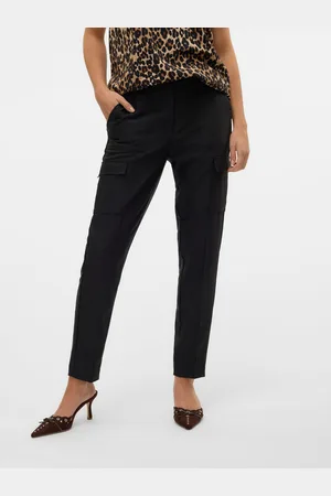 VERO MODA Vmnyla Tiro Alto Pantalones