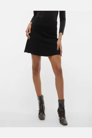 VERO MODA Vmsaba Cintura Media Falda Corta