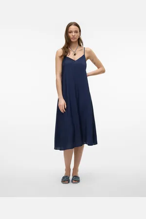 VERO MODA Vmjosie Vestido Midi