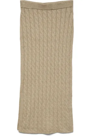 VERO MODA Awlorella Cintura Alta Falda Larga