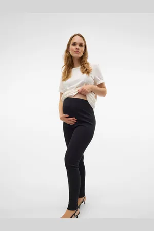 Mama;licious Leggings Corte Slim