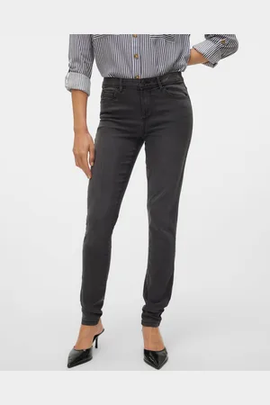 VERO MODA Vmtanya Talle Medio Corte Skinny Vaqueros