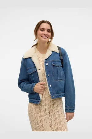 VERO MODA Vmgisla Chaqueta Vaquera