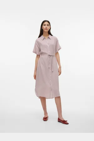 VERO MODA Vmbumpy Vestido Midi