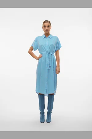 VERO MODA Vmbumpy Vestido Midi