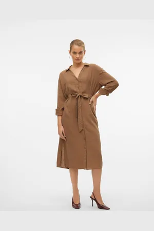 VERO MODA Vmlinn Vestidos Camiseros