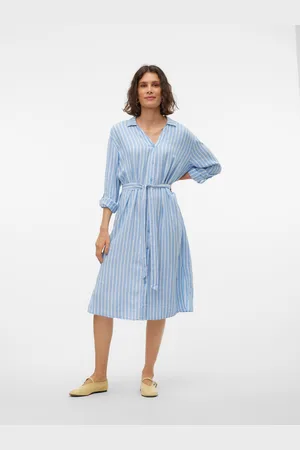 VERO MODA Vmlinn Vestidos Camiseros