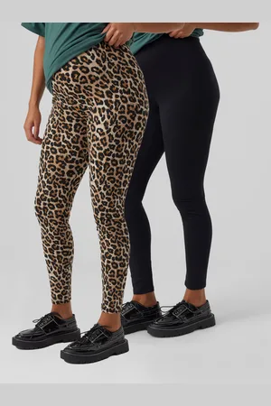 Mama;licious Leggings Corte Skinny Tiro Alto