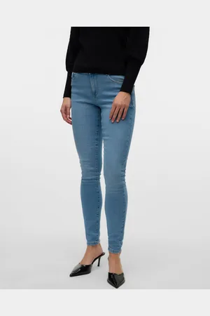 VERO MODA Vmelly Talle Medio Corte Skinny Vaqueros