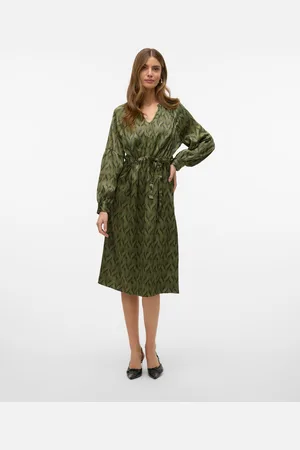 VERO MODA Vmlivia Vestido Midi