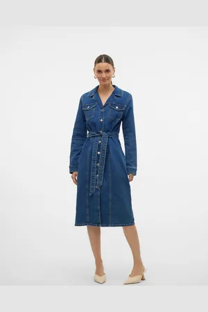 VERO MODA Vmtelly Vestido Midi