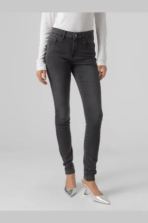 VERO MODA Vmalia Talle Medio Corte Slim Vaqueros