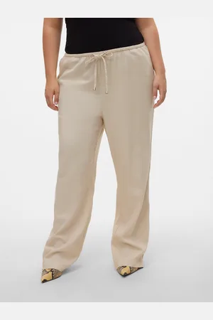 VERO MODA Vmdinna Cintura Media Pantalones